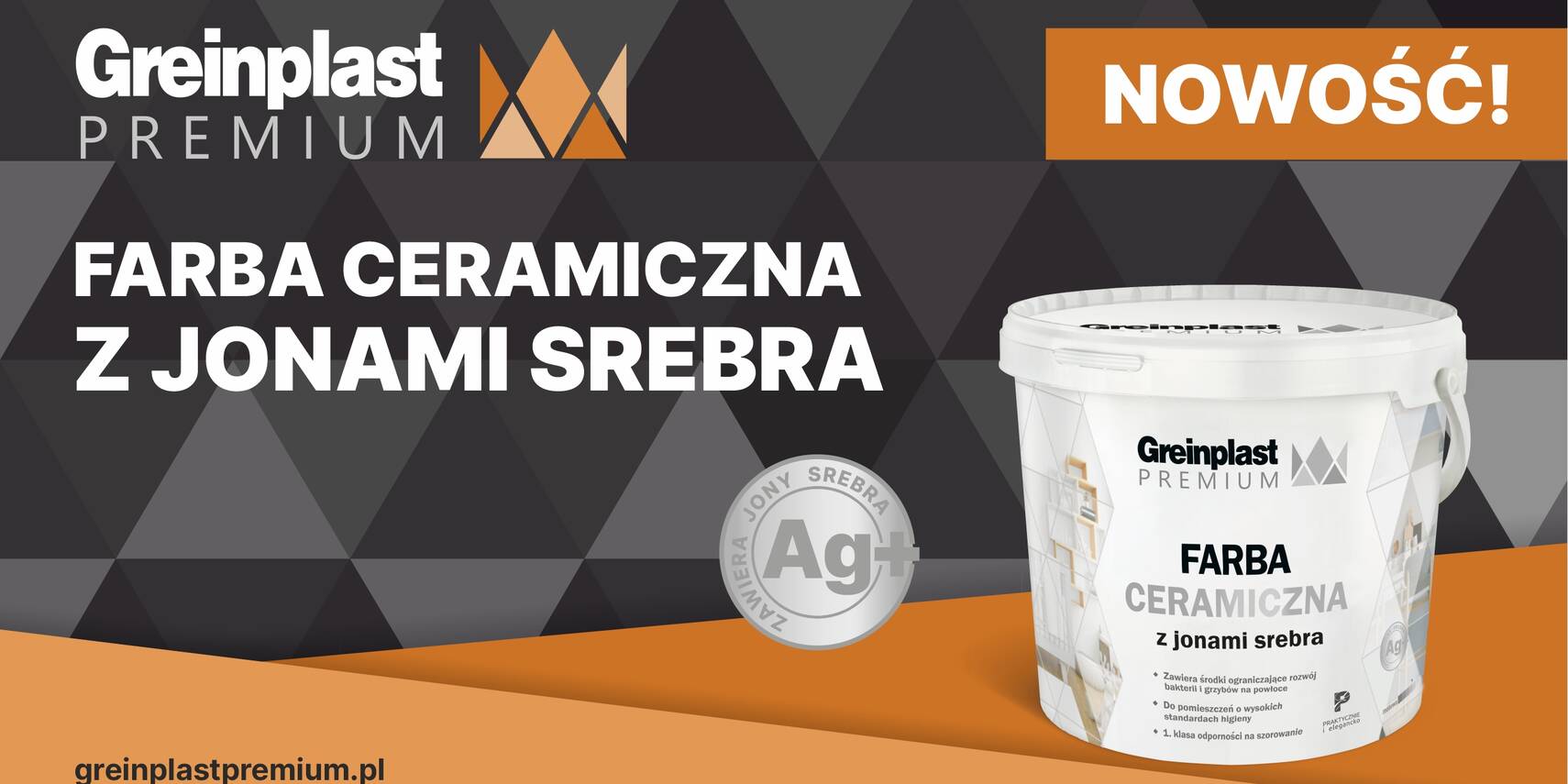 Greinplast Premium Ceramiczna z jonami srebra