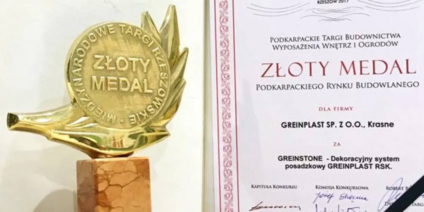 Złoty medal i wyróżnienie dla produktów Greinplast