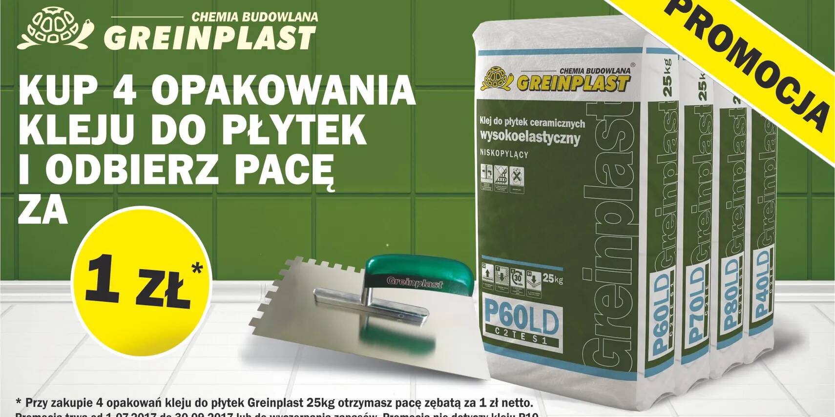 Promocja klejów do płytek