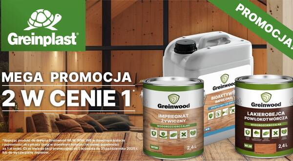 Promocja Greinwood 1+1! 