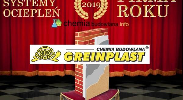 Greinplast firma roku 2019 - Systemy Ociepleń
