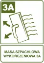 Masa szpachlowa wykończeniowa 3A