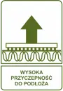 Wysoka przyczepność do podłoża