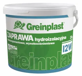 Zaprawa hydroizolacyjna dwukomponentowa, wysokociśnieniowa GREINPLAST I2W