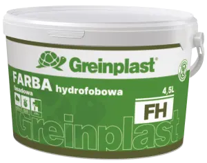 Farba fasadowa hydrofobowa GREINPLAST FH