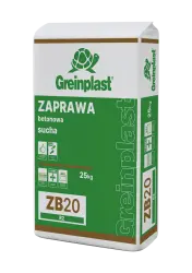 Zaprawa betonowa, sucha - GREINPLAST ZB20 GREINPLAST ZB20