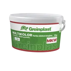 Farba dekoracyjna do wnętrz, efekt granitu multikolor GREINPLAST MKW