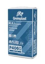 Klej do płytek ceramicznych elastyczny żelowy P406G Typ C2TE  GREINPLAST P406G