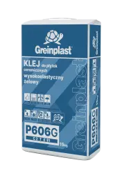 Klej do płytek ceramicznych wysokoelastyczny żelowy P606G Typ C2TES1  GREINPLAST P606G