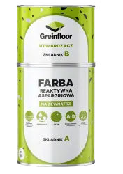 REAKTYWNA FARBA ASPARGINOWA,  DWUSKŁADNIKOWA GREINPLAST RFA