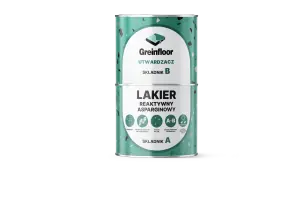 REAKTYWNY LAKIER ASPARGINOWY  DWUSKŁADNIKOWY GREINPLAST RLA 01