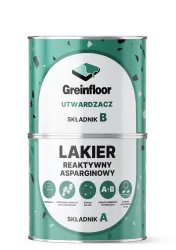 REAKTYWNY LAKIER ASPARGINOWY  DWUSKŁADNIKOWY GREINPLAST RLA