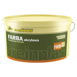 Farba akrylowa wewnętrzna-matowa GREINPLAST FWM