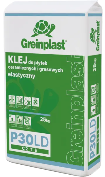 Klej do płytek ceramicznych i gresowych P30LD Typ C2TE  GREINPLAST P30LD