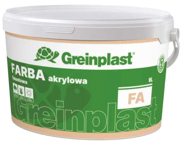 Farba fasadowa - akrylowa GREINPLAST FA