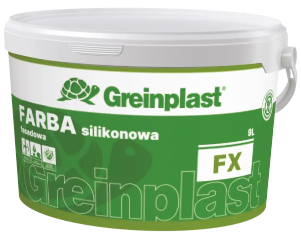 Farba fasadowa - silikonowa GREINPLAST FX