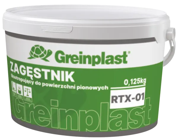 Zagęstnik - tiksotropujący do powierzchni  pionowych GREINPLAST RTX-01