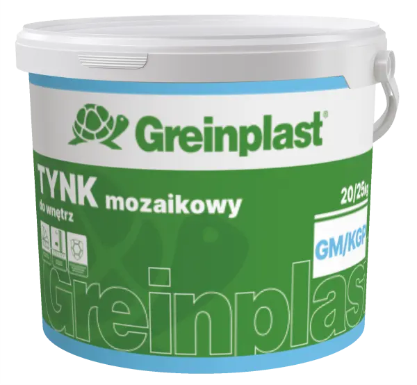 Tynk mozaikowy do wnętrz GREINPLAST GM/KGP