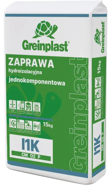 Zaprawa hydroizolacyjna jednokomponentowa GREINPLAST I1K