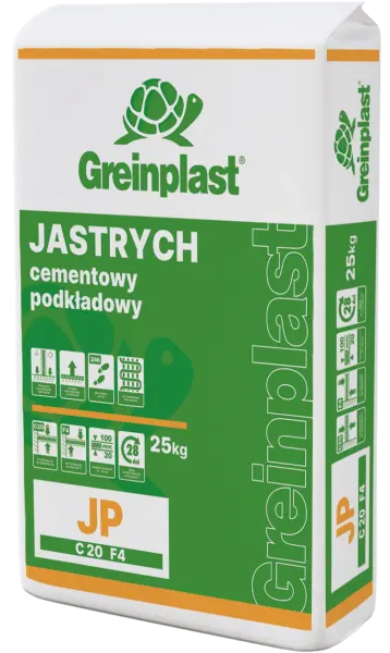 Jastrych cementowy, podkładowy Typ CT-C20-F4  GREINPLAST JP