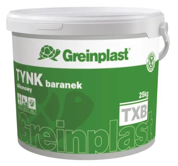 Tynk silikonowy  GREINPLAST TXB - SIC