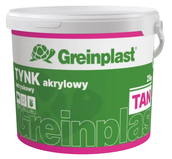 Tynk akrylowy - natryskowy GREINPLAST TAN