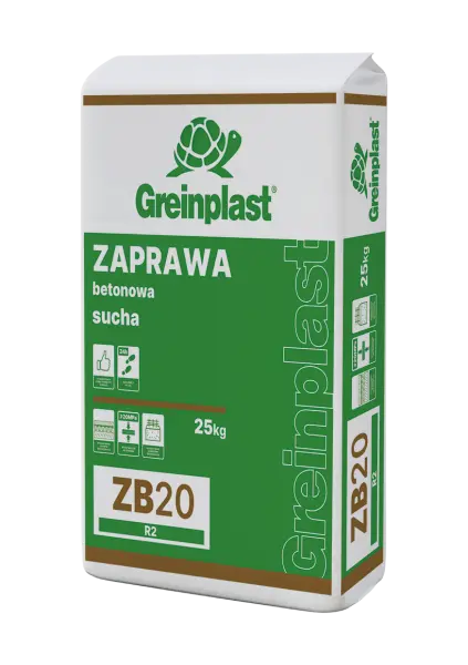 Zaprawa betonowa, sucha - GREINPLAST ZB20 GREINPLAST ZB20