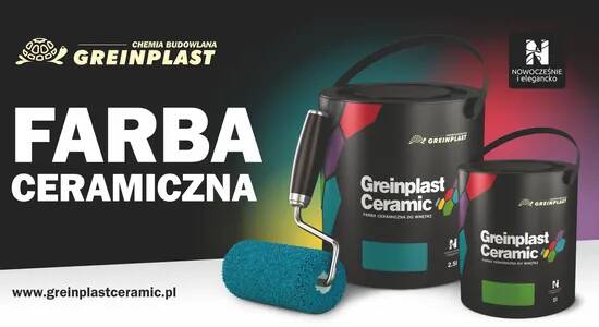 Greinplast Ceramic - farba ceramiczna do wnętrz